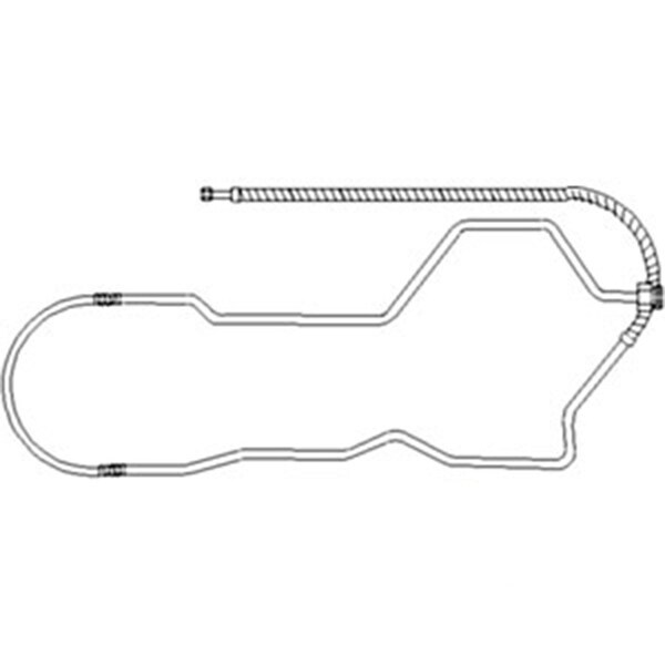 Aftermarket Condenser Outlet Line Fits John Deere Tractor 4555 4560 4650 4755 4760 RE55555 - main